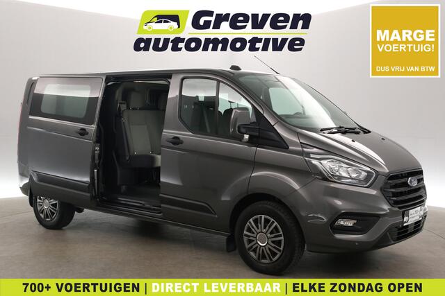 Ford TRANSIT CUSTOM 2.0 TDCI L2H1 | DC | 6 Zits | Marge | Airco | Cruise | Parkeersens. | Trekhaak