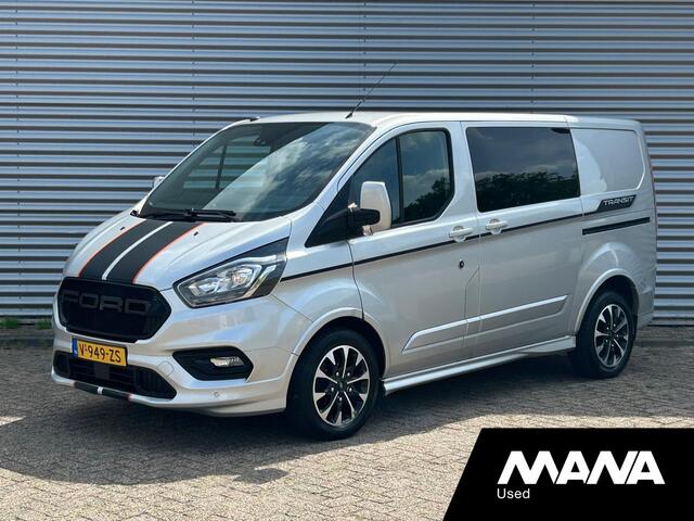 Ford TRANSIT CUSTOM 310 2.0 TDCI L1H1 Sport DC Automaat LM velgen Camera Cruise Airco Dubbele schuifdeur