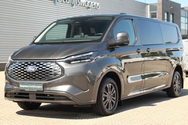 Ford TRANSIT CUSTOM E-Transit 320 L2H1 Limited DC | 71 kWh | Driver Assist | Adap. Cruise | 360° Camera | Carplay/Android | Lease 824,- p/m