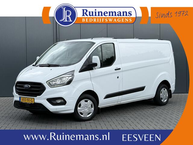 Ford TRANSIT CUSTOM 2.0 TDCI / L2H1 / 1e EIG. / SORTIMO INRICHTING / TREKHAAK / CRUISE / 3-ZITS / 2800 KG AHG