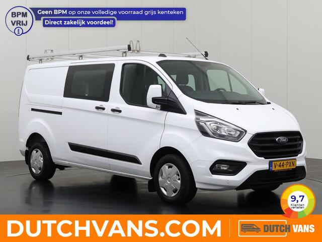 Ford TRANSIT CUSTOM 2.0TDCi 130PK Lang Dubbele Cabine | Standkachel | Imperiaal | Airco | Cruise