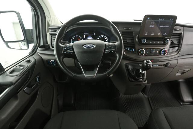 Ford TRANSIT CUSTOM 2.0 EcoBlue L1H1 | Airco | Cruise | Camera | 3 Zits | Carplay | Trekhaak | Parkeersens.