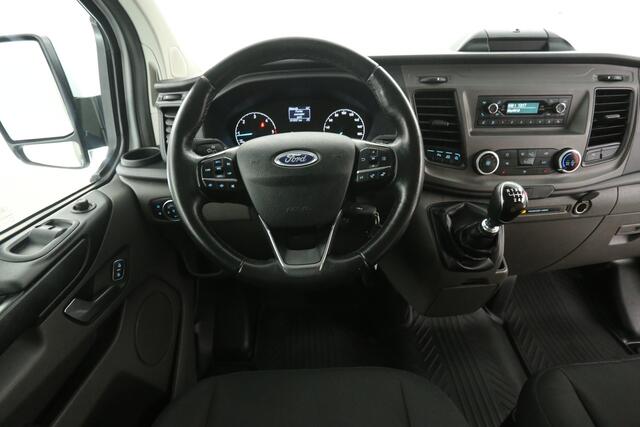 Ford TRANSIT CUSTOM 2.0 Ecoblue L2H1 | Airco | Cruise | 3 Zits | 2xSchuifdeur | Trekhaak | Parkeersens.