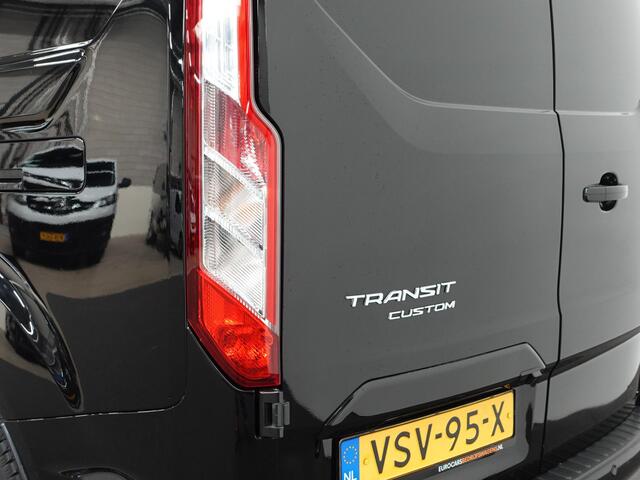 Ford TRANSIT CUSTOM 300 2.0 TDCI L2H1 Limited Dubbele cabine Automaat Navi Airco 2x Schuifdeuren Trekhaak Parkeersensoren Carplay