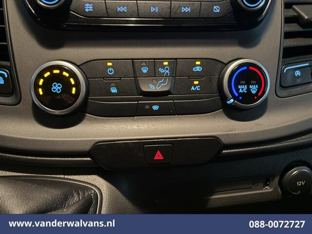 Ford TRANSIT CUSTOM 2.0 TDCI L2H1 Euro6 Airco | Camera | Omvormer | Apple Carplay | LED | Cruisecontrol | 2800kg Trekhaak Android Auto, Verwarmde voorruit, Parkeersensoren, Bijrijdersbank