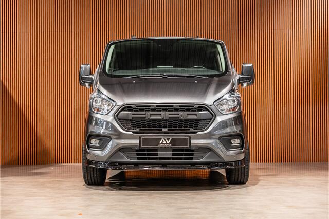Ford TRANSIT CUSTOM 300 2.0 TDCI DC | Dubbel cabine | L+R Schuifdeur | Elek stoelen | CarPlay | Lederen bekleding | Navigatie | Stoelverwarming | Nieuwe APK | NAP Logisch
