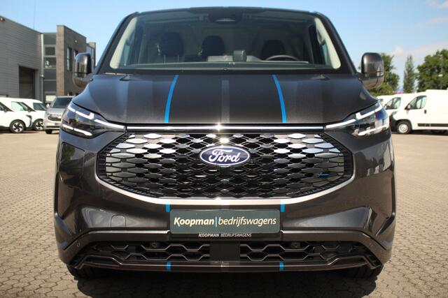 Ford TRANSIT CUSTOM E-Transit 340 L2H1 Sport | 71kWh | 160kW/218pk | Trekgewicht 2300kg | ProPower | Camera | Carplay/Android | Cruise | Lease 771,- p/m