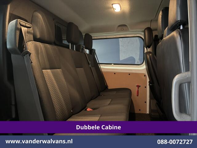 Ford TRANSIT CUSTOM 2.0 TDCI 130pk L2H1 Dubbele Cabine Euro6 Airco | 6-Zits | Apple Carplay | LED | Cruisecontrol 2800kg trekhaak, Stoelverwarming, Verwarmde voorruit, Parkeersensoren