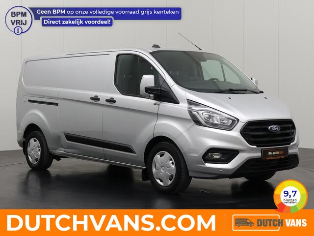 Ford TRANSIT CUSTOM 2.0TDCi 130PK Lang | Achterdeuren | Multimedia | Airco | Leder | Cruie | 3-Zits