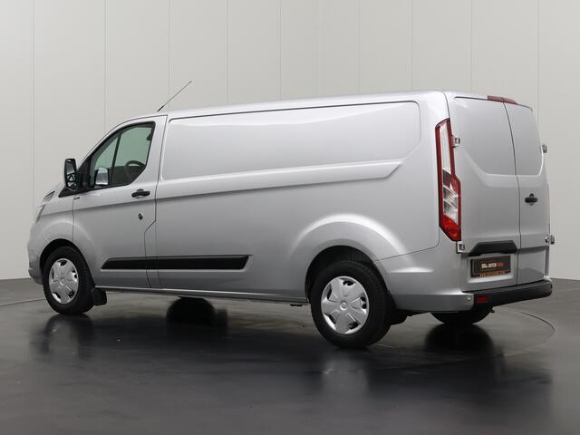 Ford TRANSIT CUSTOM 2.0TDCi 130PK Lang | Achterdeuren | Multimedia | Airco | Leder | Cruie | 3-Zits