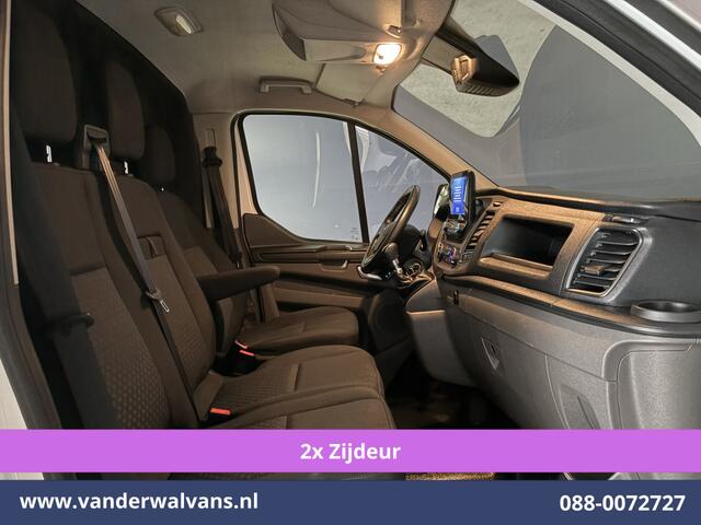 Ford TRANSIT CUSTOM 2.0 TDCI 130pk L2H1 Euro6 Airco | 2x zijdeur | Camera | Navigatie | LED | Cruisecontrol | 2800kg Trekhaak Android Auto, Parkeersensoren, Verwarmde voorruit, Bijrijdersbank, Achterklep