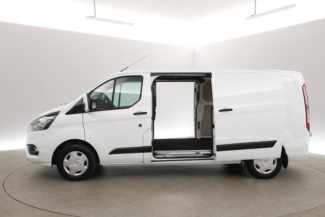 Ford TRANSIT CUSTOM 2.0 TDCI L2H1 | Airco | Camera | Cruise | 3 Zits | Trekhaak | 2xSchuifdeur | Parkeersens.