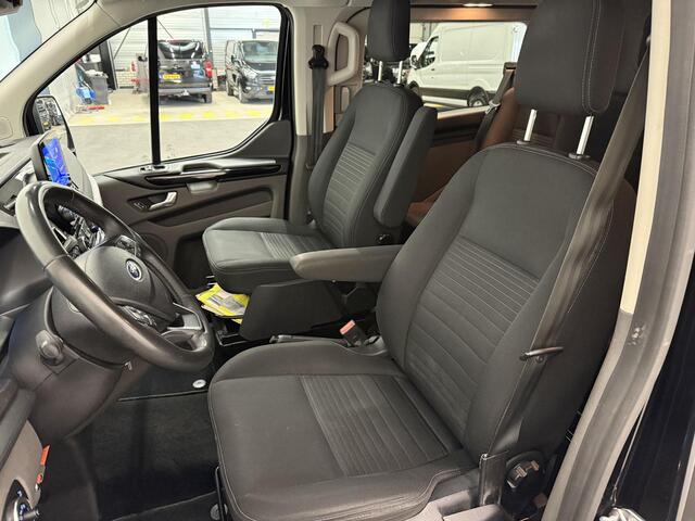 Ford TRANSIT CUSTOM 300 2.0 TDCI L2H1 Limited Dubbele cabine Automaat Navigatie Airco 2 Schuifdeuren Trekhaak PDC Carplay DAB