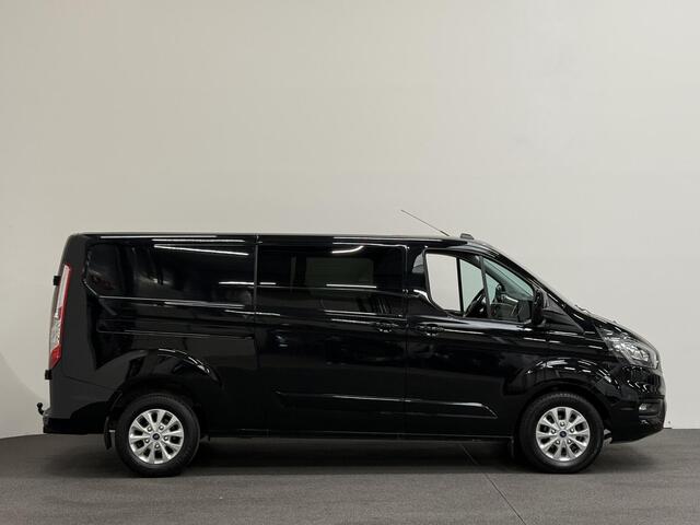 Ford TRANSIT CUSTOM 300 2.0 TDCI L2H1 Limited Dubbele cabine Automaat Navigatie Airco 2 Schuifdeuren Trekhaak PDC Carplay DAB