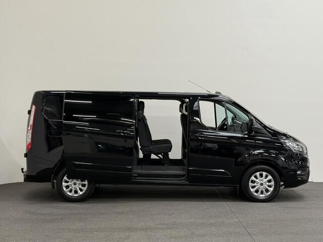 Ford TRANSIT CUSTOM 300 2.0 TDCI L2H1 Limited Dubbele cabine Automaat Navigatie Airco 2 Schuifdeuren Trekhaak PDC Carplay DAB