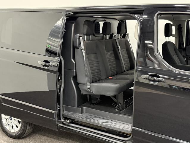Ford TRANSIT CUSTOM 300 2.0 TDCI L2H1 Limited Dubbele cabine Automaat Navigatie Airco 2 Schuifdeuren Trekhaak PDC Carplay DAB