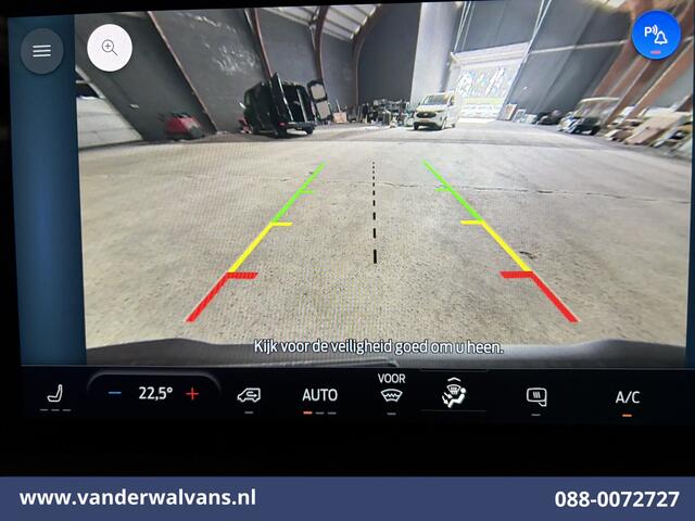 Ford TRANSIT CUSTOM 2.0 TDCI 136pk L1H1 Euro6 Airco | Camera | Navigatie | LED | Apple Carplay | Adaptieve Cruisecontrol Android Auto, Verwarmde voorruit, Stoelverwarming, Parkeersensoren, Bijrijdersbank, 2590kg trekvermogen