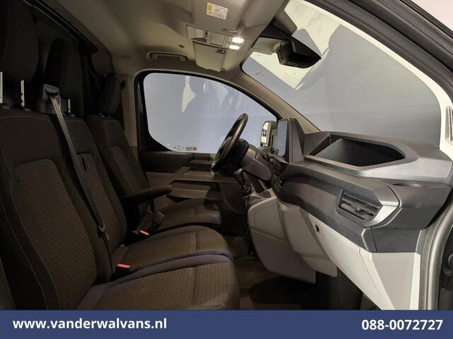 Ford TRANSIT CUSTOM 2.0 TDCI 136pk L1H1 Euro6 Airco | Camera | Navigatie | LED | Apple Carplay | Adaptieve Cruisecontrol Android Auto, Verwarmde voorruit, Stoelverwarming, Parkeersensoren, Bijrijdersbank, 2590kg trekvermogen