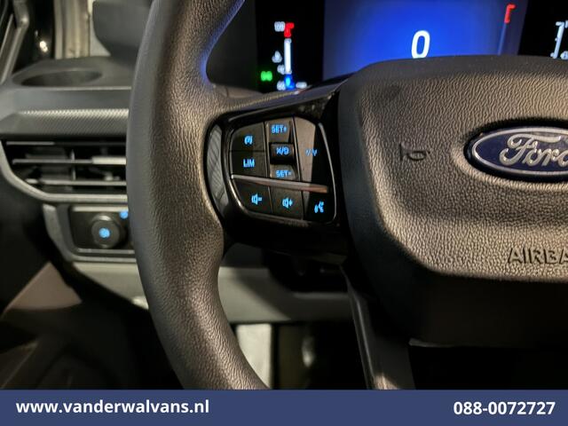 Ford TRANSIT CUSTOM 2.0 TDCI 136pk L1H1 Euro6 Airco | Camera | Apple Carplay | LED | Cruisecontrol Android Auto, Verwarmde voorruit, Stoelverwarming, Parkeersensoren, Bijrijdersbank, 2740kg trekvermogen