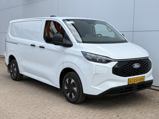 Ford TRANSIT CUSTOM e-Transit 71kWh 140PK Elektrisch 344km WLTP 2300kg Trekvermogen BEV Snelladen Stoel + Stuur verwarming LED Cruise Control Camera Carplay Parkeersensoren v+a