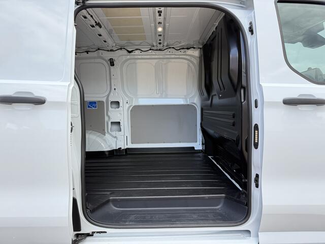 Ford TRANSIT CUSTOM e-Transit 71kWh 140PK Elektrisch 344km WLTP 2300kg Trekvermogen BEV Snelladen Stoel + Stuur verwarming LED Cruise Control Camera Carplay Parkeersensoren v+a