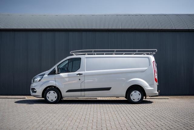 Ford TRANSIT CUSTOM 2.0 EcoBlue L2H1 | 130 PK | 3-Zits | Camera | Cruise | PDC | Airco | Trekhaak | Imperiaal