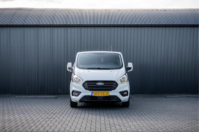 Ford TRANSIT CUSTOM 2.0 EcoBlue L1H1 | DC 6-Zits | LED | Cruise | PDC | Airco | Trekhaak