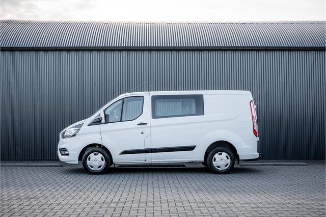 Ford TRANSIT CUSTOM 2.0 EcoBlue L1H1 | DC 6-Zits | LED | Cruise | PDC | Airco | Trekhaak