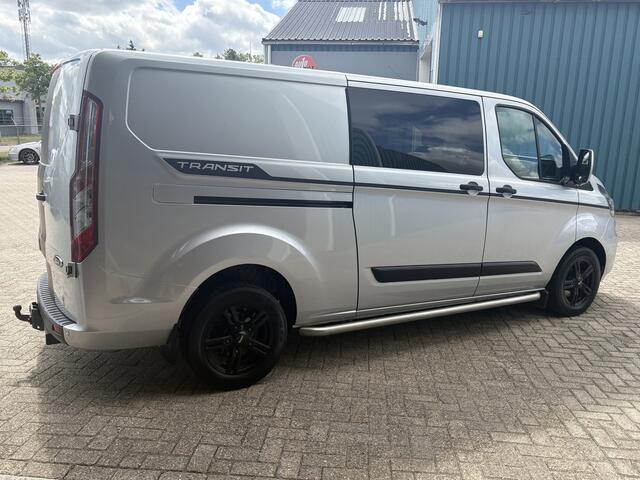 Ford TRANSIT CUSTOM 320 2.0 130Pk TDCI L2H1 Trend DC / Cruise / Airco / 2x SCHUIFDEUR / Trekhaak / Apk t/m 12-12-2026