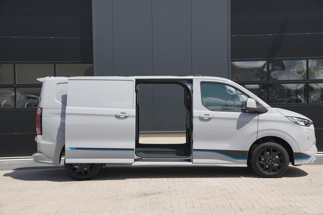 Ford TRANSIT CUSTOM E-Transit 340 L2H1 Sport 71 kWh 218pk - 2x Schuif - Stoel/Stuurverwarming - Cruise - Keyless - Rijklaar