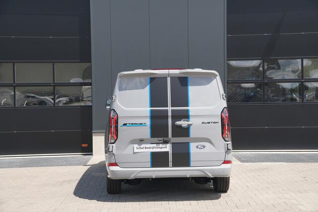 Ford TRANSIT CUSTOM E-Transit 340 L2H1 Sport 71 kWh 218pk - 2x Schuif - Stoel/Stuurverwarming - Cruise - Keyless - Rijklaar
