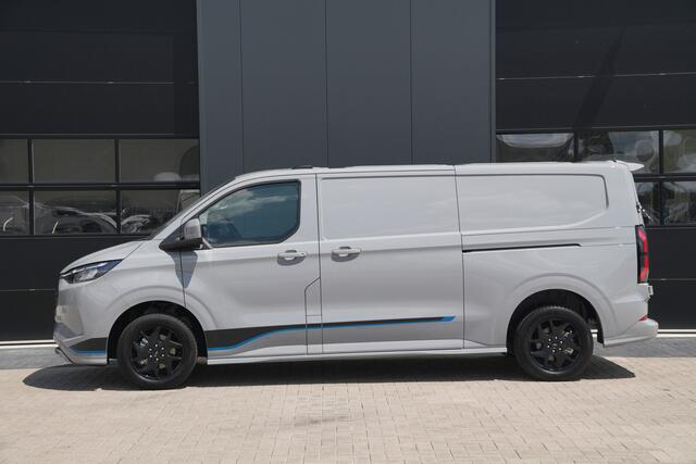 Ford TRANSIT CUSTOM E-Transit 340 L2H1 Sport 71 kWh 218pk - 2x Schuif - Stoel/Stuurverwarming - Cruise - Keyless - Rijklaar