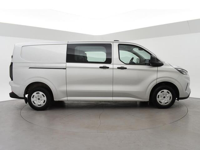 Ford TRANSIT CUSTOM 300 2.0 TDCI L2H1 6-PERS DUBBEL CAB. + TREKHAAK | CARPLAY | CAMERA