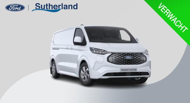 Ford TRANSIT CUSTOM E-Transit 340 L2H1 Limited 71 kWh 218pk | Laadvloer bescherming | 12-weg verstel- en verwarmbare AGR bestuurders- en passagiersstoel Laadvloer bescherming,12-weg verstel- en verwarmbare AGR bestuurders- en passagiersstoel | Trekhaakvoorbereiding | 17 inch lichtmetalen velgen (Carbonised Grey) | Driver Assistent Pack Ultimate | AGM accu | BEV 3-fase oplaadkabel (mode 3, 32A, 10m)