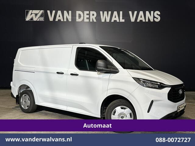 Ford TRANSIT CUSTOM 2.0 TDCI 136pk Automaat L1H1 Euro6 Airco | Camera | Apple Carplay | Cruisecontrol | LED | 2740kg trekhaak Android Auto, Parkeersensoren, Verwarmde voorruit, Bijrijdersbank