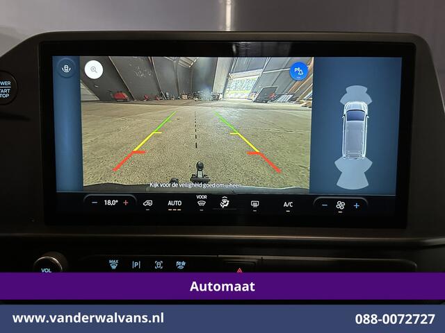 Ford TRANSIT CUSTOM 2.0 TDCI 136pk Automaat L1H1 Euro6 Airco | Camera | Apple Carplay | Cruisecontrol | LED | 2740kg trekhaak Android Auto, Parkeersensoren, Verwarmde voorruit, Bijrijdersbank