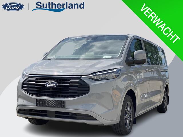 Ford TRANSIT CUSTOM 340 2.5 PHEV L2H1 Limited 233pk | Kombi | Incl. BTW/BPM | Dubbele zijschuifdeur | Privacy Glass | Inklapbare trekhaak | Verwarmbare bijrijdersbank | 17 inch lichtmetalen velgen | Driver Assistance Pack Premium | Verwarmbaar stuurwiel