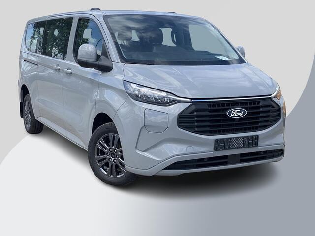 Ford TRANSIT CUSTOM 340 2.5 PHEV L2H1 Limited 233pk | Kombi | Incl. BTW/BPM | Dubbele zijschuifdeur | Privacy Glass | Inklapbare trekhaak | Verwarmbare bijrijdersbank | 17 inch lichtmetalen velgen | Driver Assistance Pack Premium | Verwarmbaar stuurwiel