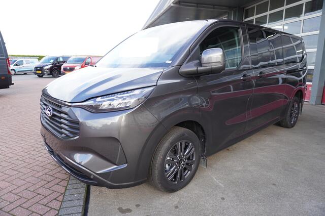 Ford TRANSIT CUSTOM 340L 2.5 PHEV 233PK L2H1 Limited 9 Persoons PHEV Automaat Hybride | Airco | Adap. Cruise | Navigatie | 360 Camera | Schuifdeur L+R