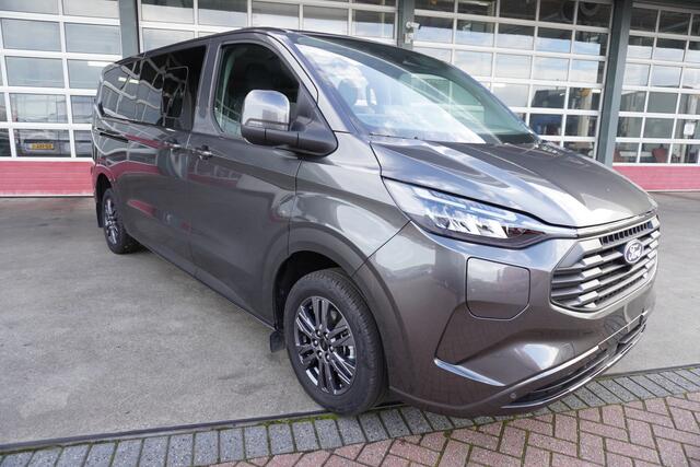 Ford TRANSIT CUSTOM 340L 2.5 PHEV 233PK L2H1 Limited 9 Persoons PHEV Automaat Hybride | Airco | Adap. Cruise | Navigatie | 360 Camera | Schuifdeur L+R