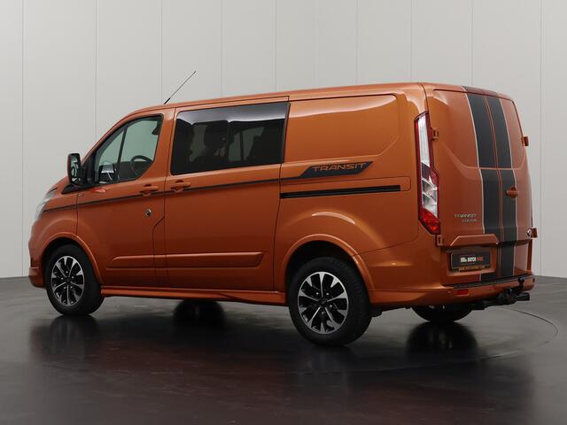 Ford TRANSIT CUSTOM 2.0TDCi 170PK Automaat Dubbele Cabine Sport | Leder | 2xSchuifdeur | Airco | Cruie