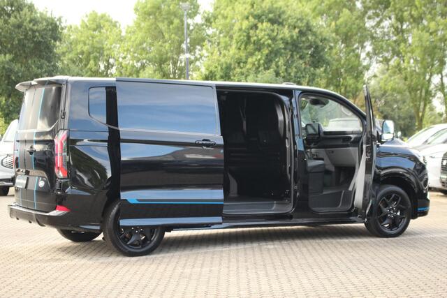 Ford TRANSIT CUSTOM E-Transit 340 L2H1 Sport | 71kWh | 160kW/218pk | Trekgewicht 2300kg | Driver Assist | Pro Power | Camera | Carplay/Android | Lease 806,- p/m