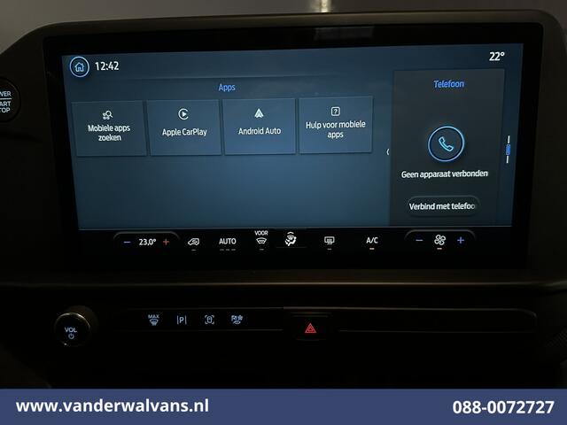 Ford TRANSIT CUSTOM 2.0 TDCI 136pk L1H1 Euro6 Airco | Camera | LED | Apple Carplay | Cruisecontrol Android Auto, Verwarmde voorruit, Parkeersensoren, Bijrijdersbank