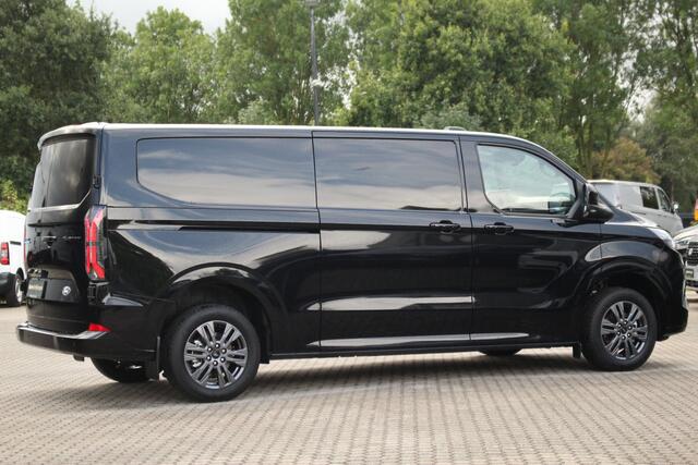 Ford TRANSIT CUSTOM E-Transit 340 L2H1 Limited | 71 kWh | 160kW/218pk | L+R Schuifdeur | Pro Power | Driver Assist | 360° Camera | Adap. Cruise | Lease 771,- p/m