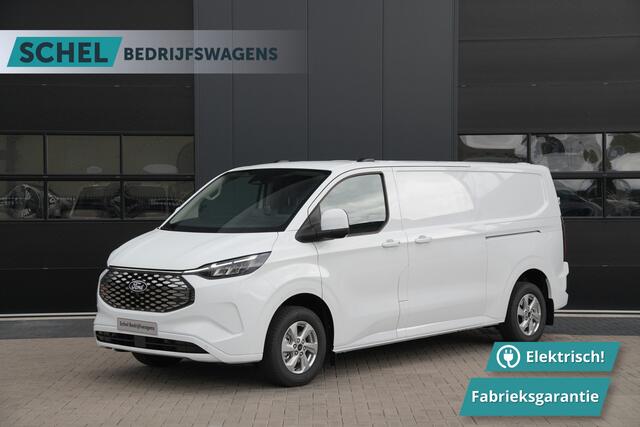 Ford TRANSIT CUSTOM E-Transit 340 L2H1 Limited 71 kWh 218pk - 2x Schuifdeur - Trekhaak - Carplay - Camera - Carplay - Rijklaar