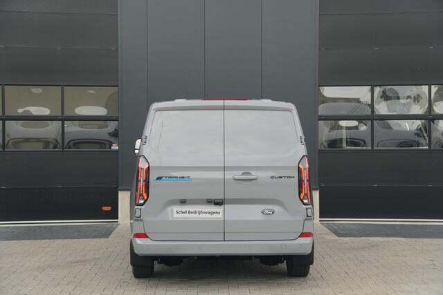 Ford TRANSIT CUSTOM E-Transit 340 L2H1 Limited 71 kWh 218pk - Carplay - Camera - Stoel-stuurverwarming - Rijklaar