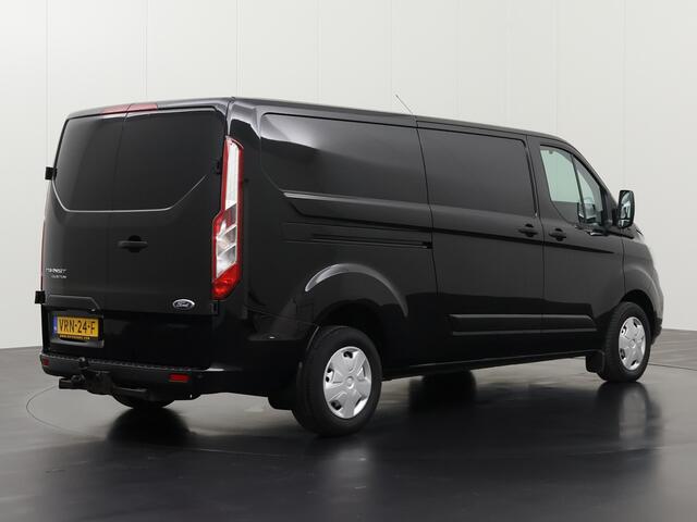 Ford TRANSIT CUSTOM 2.0TDCI 130PK Lang | Achterdeuren | Navigatie | Camera | Airco | 3-Zits | Trekhaak 2800 KG