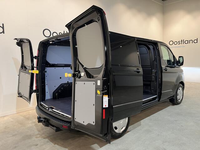 Ford TRANSIT CUSTOM 300 2.0 TDCI L1H1 Trend 130 PK Automaat / Euro 6 / Schuifdeur L + R / Airco / CarPlay / Cruise Control Adap. / Trekhaak / Xenon / Navigatie / 3-Zits / 27.300 KM !!