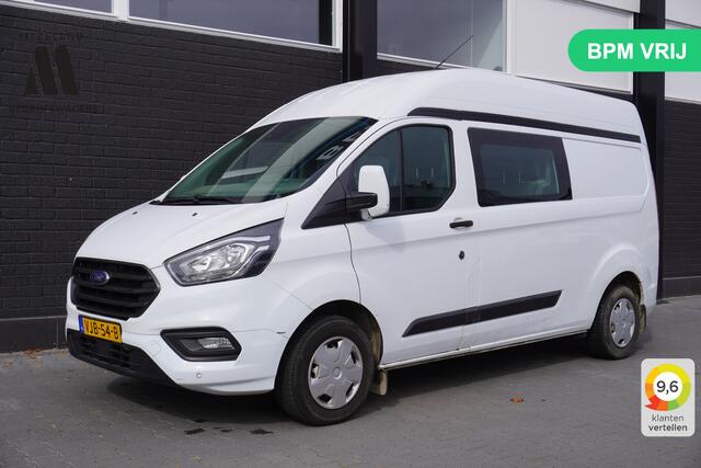 Ford TRANSIT CUSTOM 2.0 TDCI L2H2 DC EURO 6 - Airco - Cruise - PDC - €18.900,- Excl.