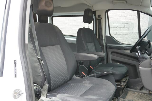 Ford TRANSIT CUSTOM 2.0 TDCI L2H2 DC EURO 6 - Airco - Cruise - PDC - €18.900,- Excl.